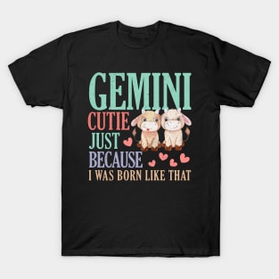 Zodiac Gemini - Funny Gemini Astrology Horoscope Gemini Girl T-Shirt